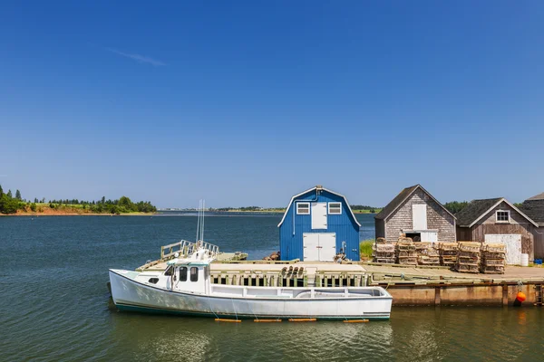 Doca de pesca — Fotografia de Stock