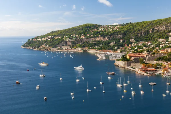Blick auf die französische Riviera — Stockfoto