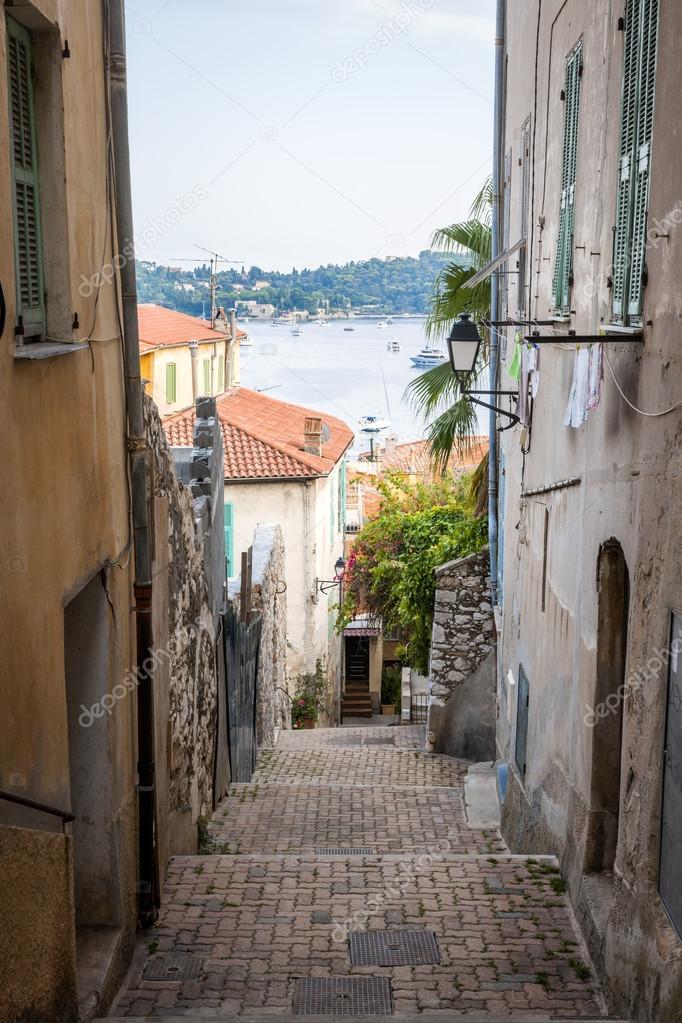 Old street in Villefranche-sur-Mer