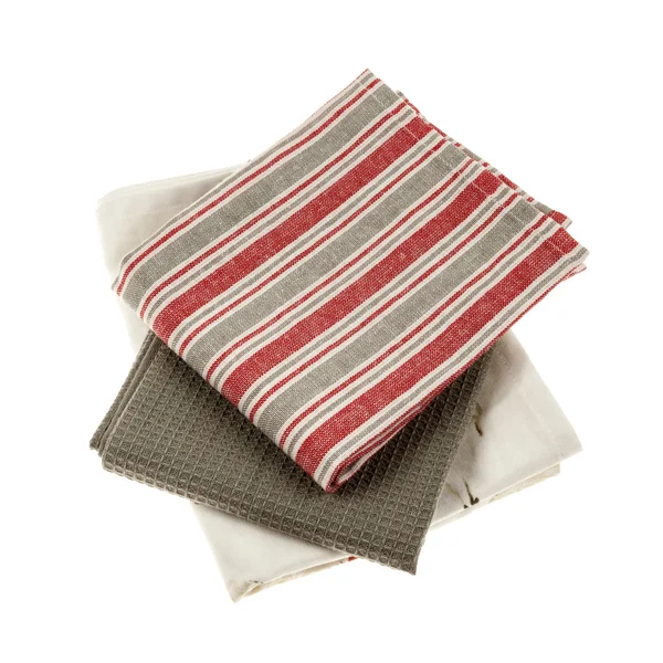 Set of kitchen towels — Stock Photo, Image