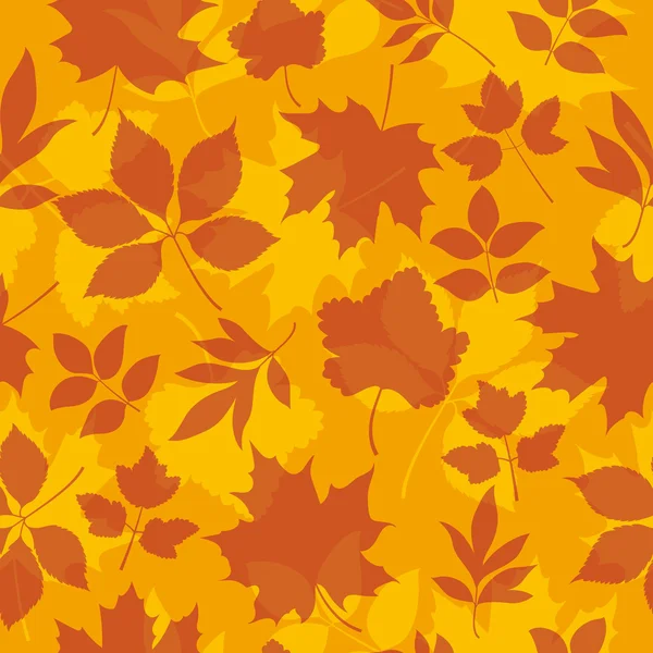 Autumn seamless pattern — Stock Vector