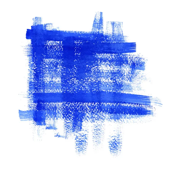 Blauwe verf abstracte achtergrond — Stockvector