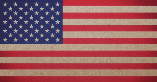 Tekstureret amerikansk flag - Stock-foto # 