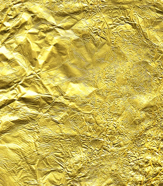 Golden foil texture — Stock Photo, Image