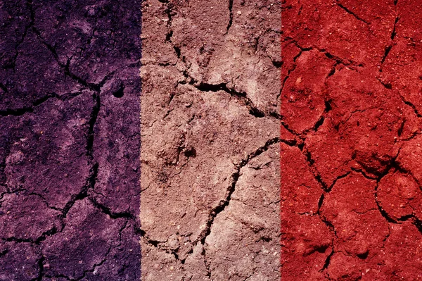 French flag illustration — Stock Photo, Image