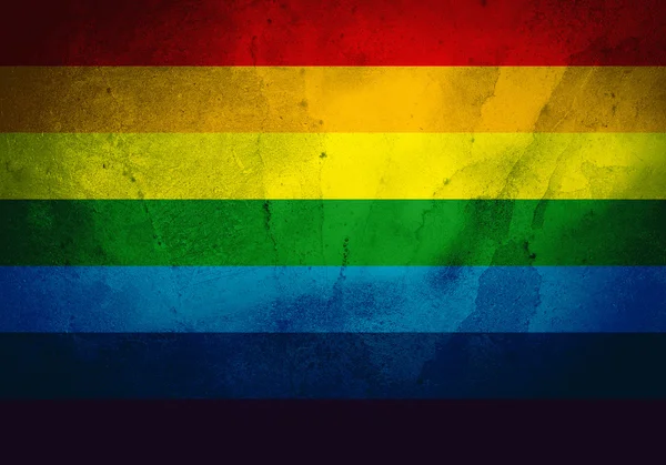 LGBT bayrak illüstrasyon — Stok fotoğraf
