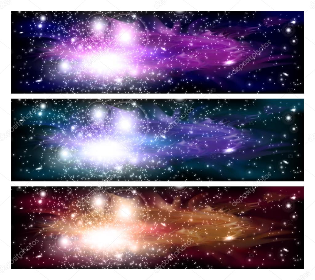 Space banners