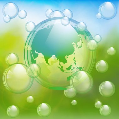 Yaz aylarında arka plan