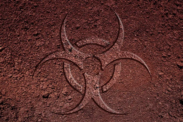 Biohazard symbol — Stock Photo, Image
