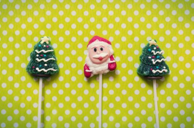 şeker ile Noel arka plan