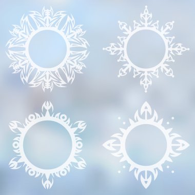 Dekoratif çerçeve kümesi