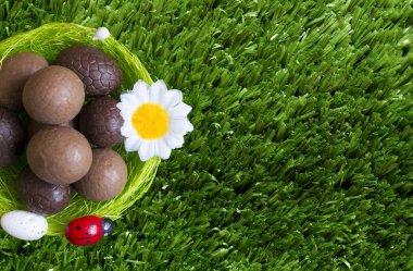 Paskalya yumurtalı Paskalya arkaplanı