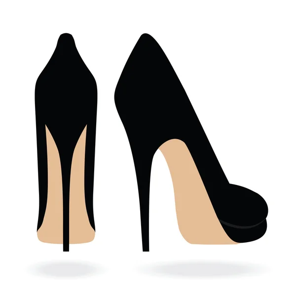 Hoge hakken Schoenen — Stockvector