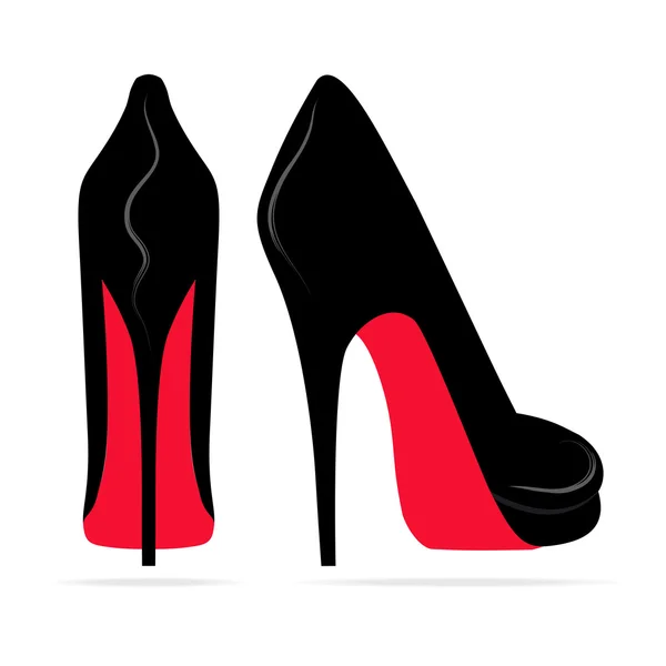 High heel shoes — Stock Vector