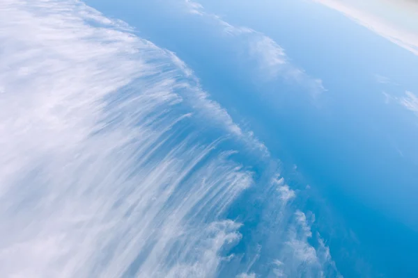 Абстрактное небо, прекрасный вид из космоса — стоковое фото