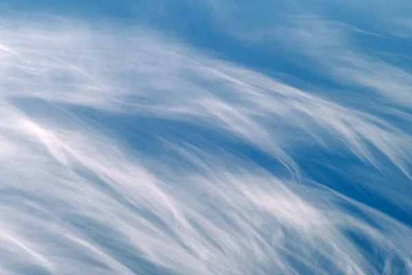 Cielo astratto, insolite nuvole di cirri — Foto Stock