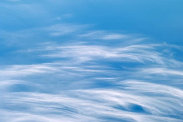 Abstract sky, unusual cirrus clouds — Stock Photo, Image