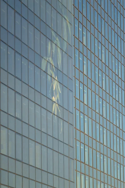 Höga glas nybygget — Stockfoto