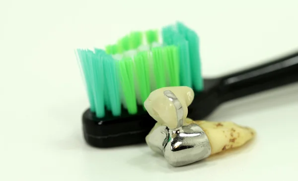 Dental cleaning and care — Stock Photo, Image