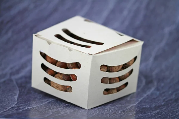 Vajilla Caña Azúcar Caja Sostenible — Foto de Stock