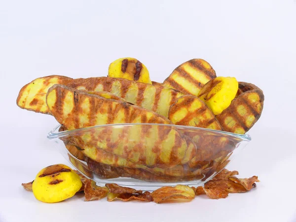 Grilled Baked Potatoes Ready Eat — Φωτογραφία Αρχείου