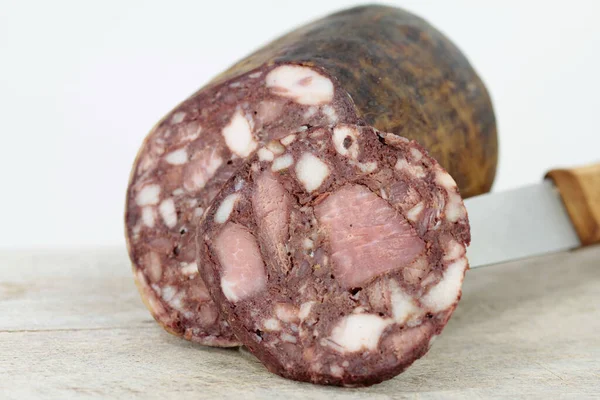 Blood Sausage Natural Casing — Stock Photo, Image