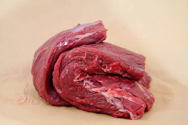 Carne Selvagem Saudável Veados Ovinos Desossados — Fotografia de Stock