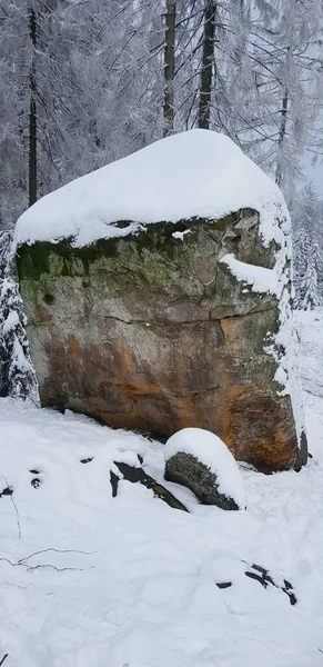 Winterindrukken Rond Toren Bij Velmerstot Bij Silver River Valley — Stockfoto