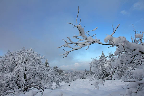 Impressioni Invernali Intorno Alla Torre Sul Velmerstot — Foto Stock