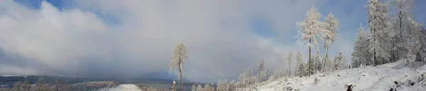 Impressões Inverno Redor Torre Velmerstot — Fotografia de Stock