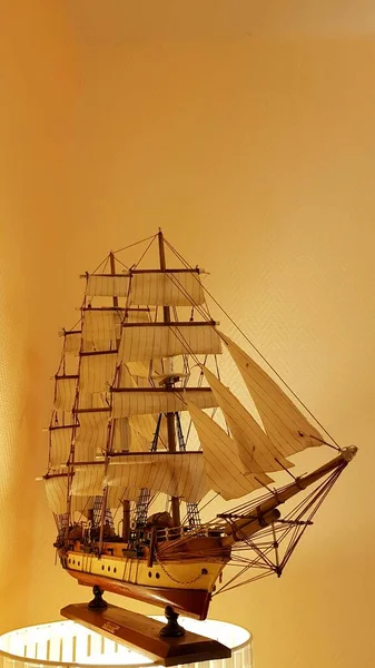 Sailing Boat Siglo Xix — Stock Photo, Image