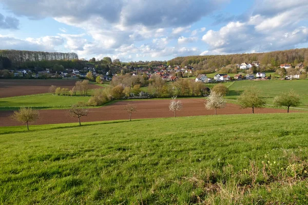 Perspektivy Okolí Bellenbergu Horn Bad Meinbergu — Stock fotografie