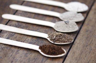 Ev yapımı organik, kahve telvesinden, yumurta kabuklarından, ağaç küllerinden, muz kabuklarından ve sakaldan yapılan sürdürülebilir gübre.