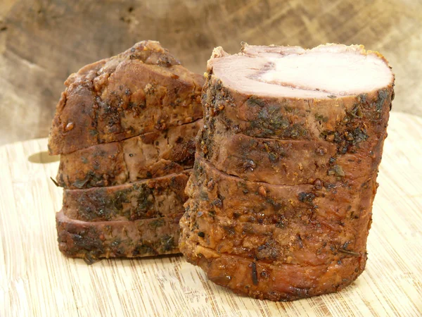 Black boar roast — Stock Photo, Image