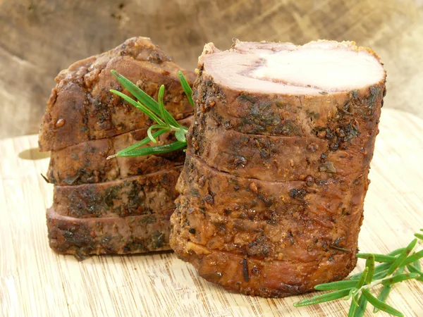 Black boar roast — Stock Photo, Image