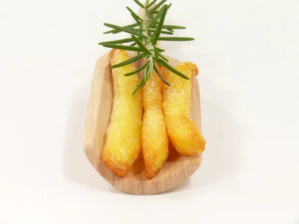 Fries, potatis pinnar — Stockfoto