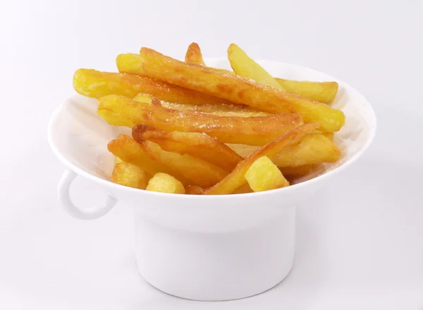 Pommes, Kartoffelstäbchen — Stockfoto