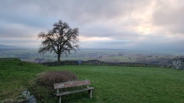 Kuzey Hesse, Schwalm-Eder bölgesinde, Gudensberg 'deki Obernburg harabeleri