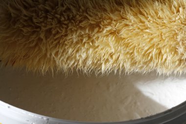 kuzu deri silindir boyama için