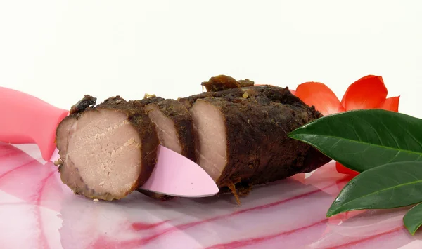 Kančí roastbeef — Stock fotografie