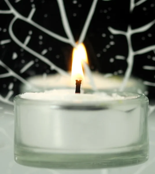蜂蜡蜡烛 — 图库照片