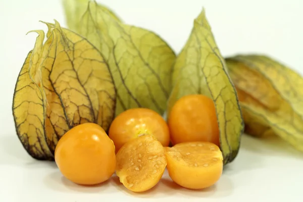 Frutas frescas de physalis — Foto de Stock