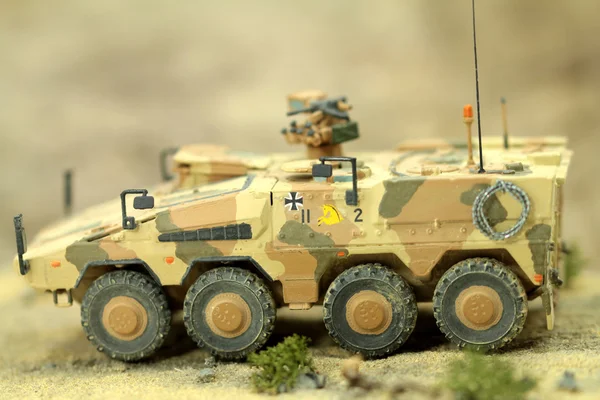 德国坦克立体模型 — 图库照片