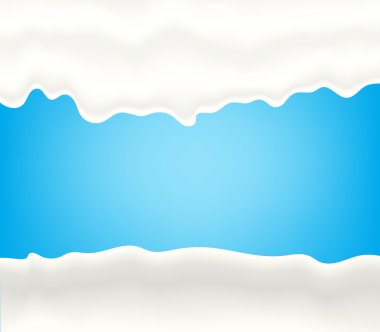 Süt, yoğurt veya krem sıçramasına