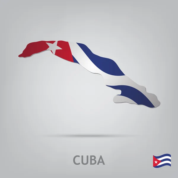 País Cuba — Archivo Imágenes Vectoriales