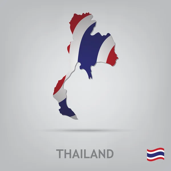 Thailand — Stockvektor
