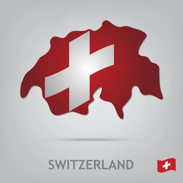 Schweiz — Stock vektor