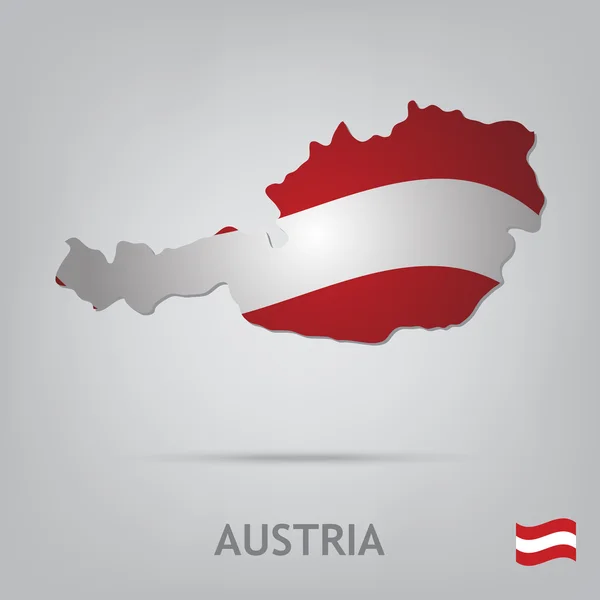 Österreich — Stockvektor