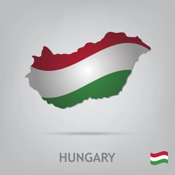 Венгрия — стоковый вектор
