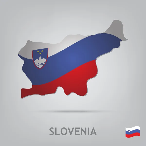 Slovénie — Image vectorielle